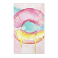 Pink Donut Drip Accent Rug