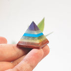Pirámide de los Chakras 2'5x2'5cm