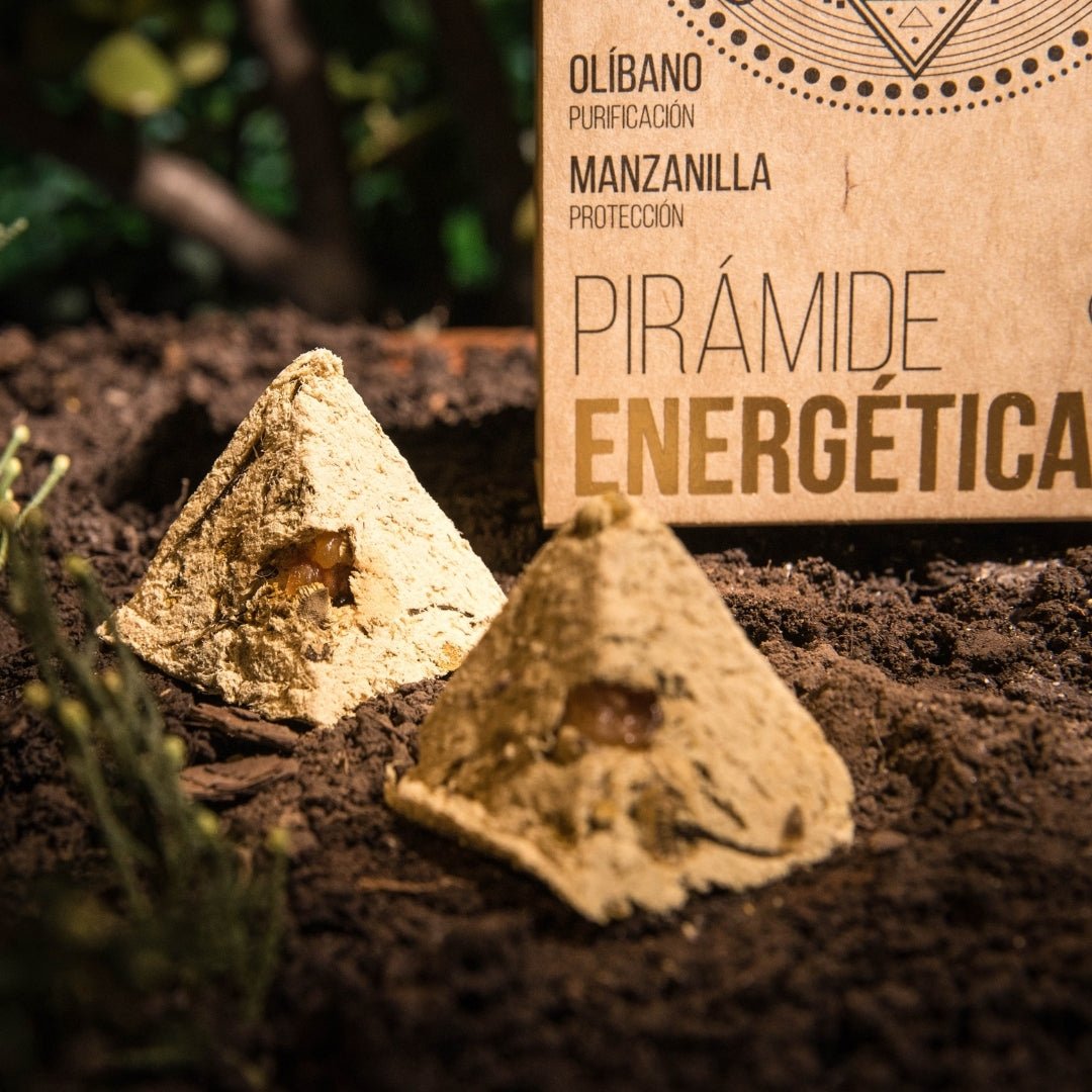 Pirámide Energética de Manzanilla y Olíbano