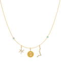 Collar Triple Zodiaco Piscis
