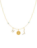 Collar Triple Zodiaco Piscis