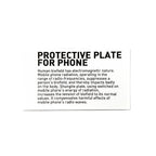 Placa de Shungit Rectangular Adhesiva – Protección energética para tu móvil