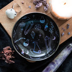 Plato cerámico 'Magic Crystals'