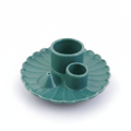 Multipurpose Ceramic Incense Burner Plate - Green