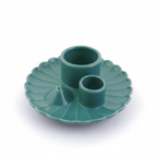 Multipurpose Ceramic Incense Burner Plate - Green