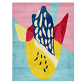 Playful Rhythm Forms Hand Tufted Rug