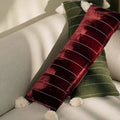 Plush Velvet Tassel Pillow Cover