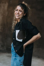 CAMISA POCKET | NEGRA
