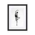 Poised Ascent | Dance-Art Framed Poster #16 (21.5" H x 17.5" W)