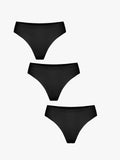 3-Pack Featherweight No-Show Thong Set