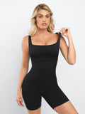 The Shapewear Romper Slimming Workout Square-Neck Thigh For Insiders