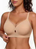 Seamless Breathable Contour Plunge Bra