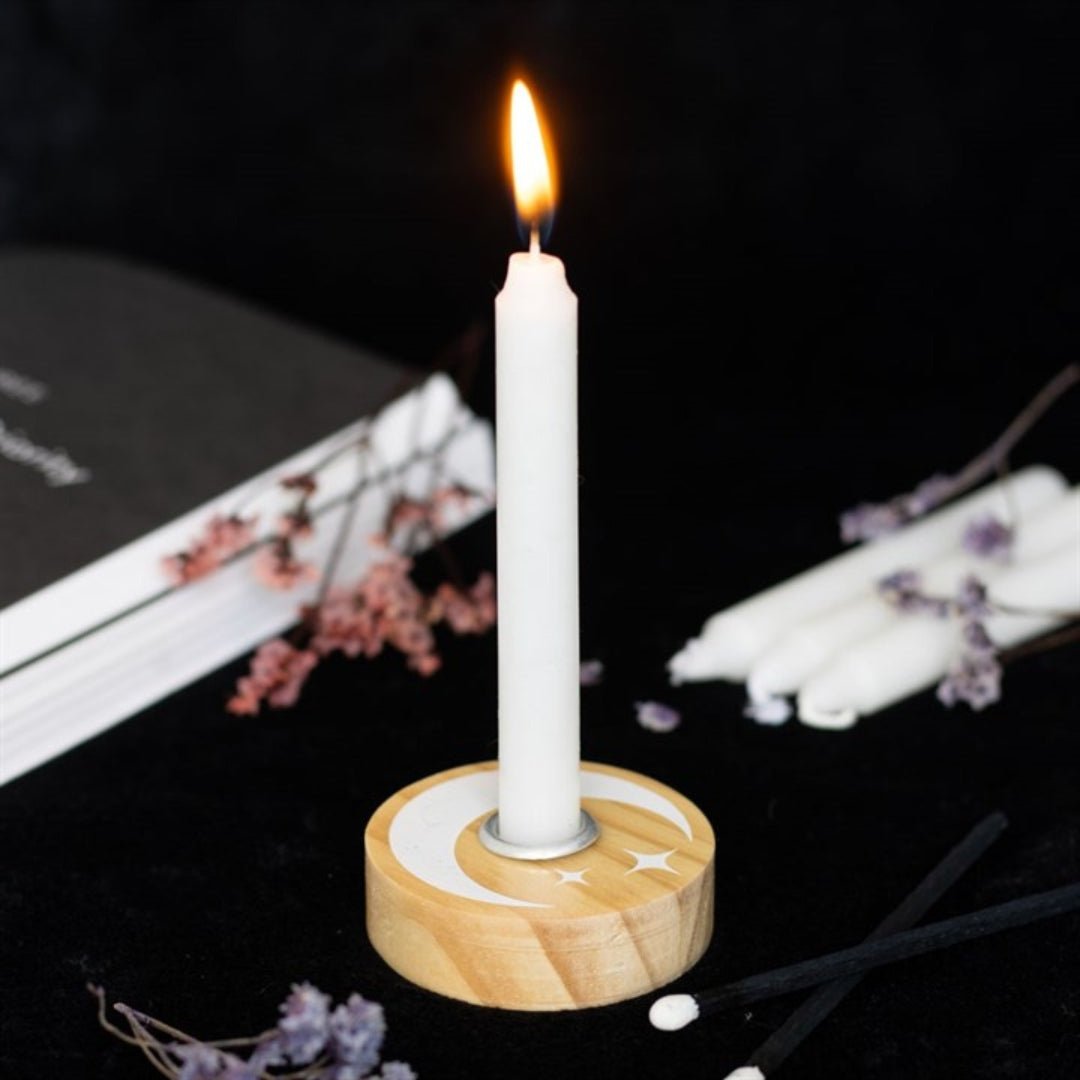 Porta velas "Luna Mágica"