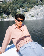 Pantalón de lino rayas