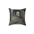 Portal Drip Throw Pillow