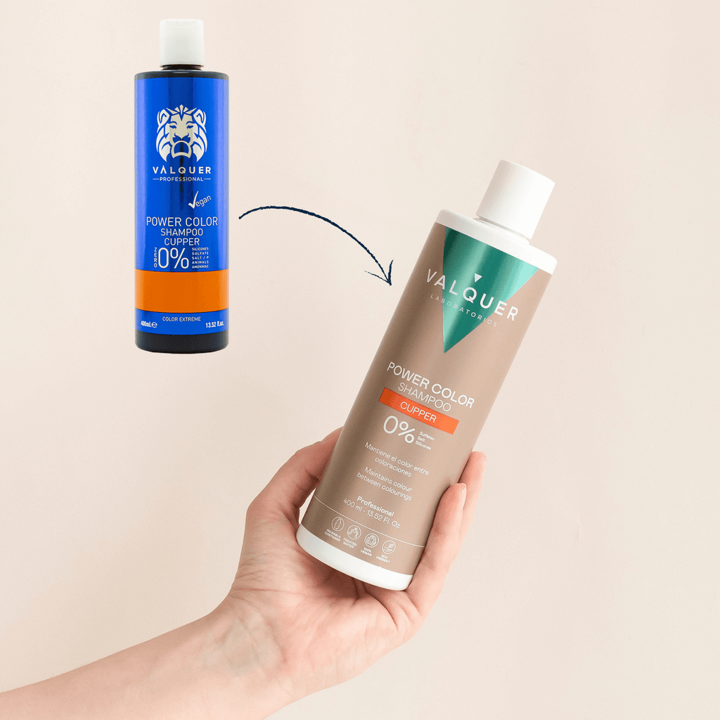 Pack Power Color Cobre - Champú y Mascarilla - 675 ml
