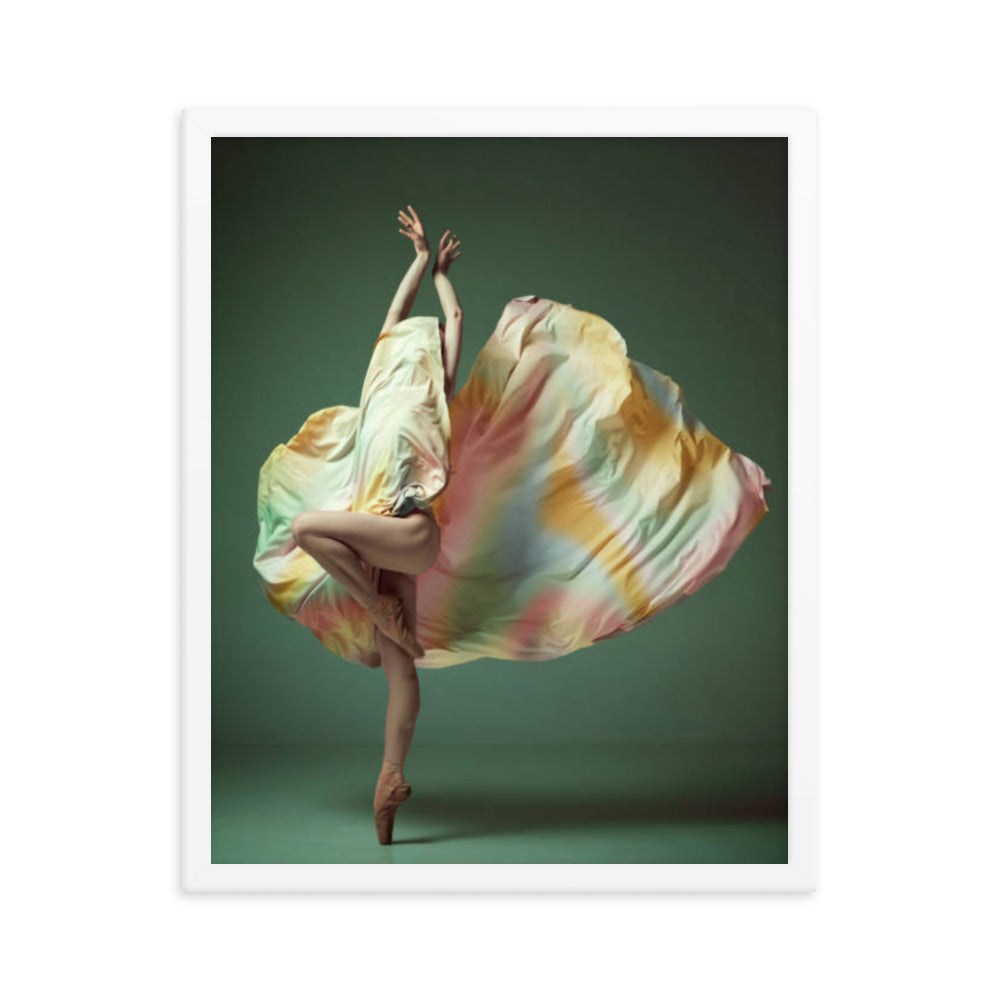 Pastel Symphony | Dance-Art Framed Poster #10