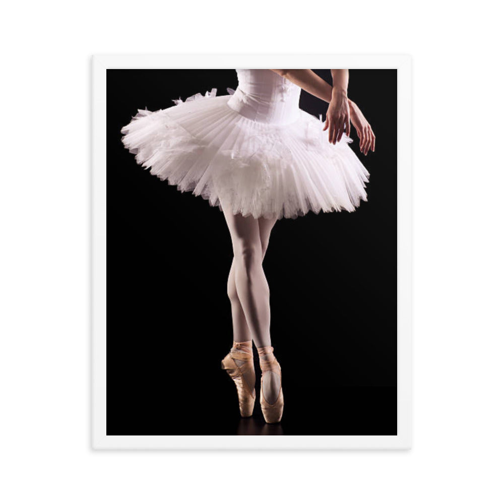 Ballerina En-Pointe | Dance-Art Framed Poster #12