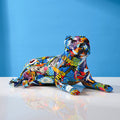 ArtZ® Pit Bull Graffiti Painted Statue - Nordic