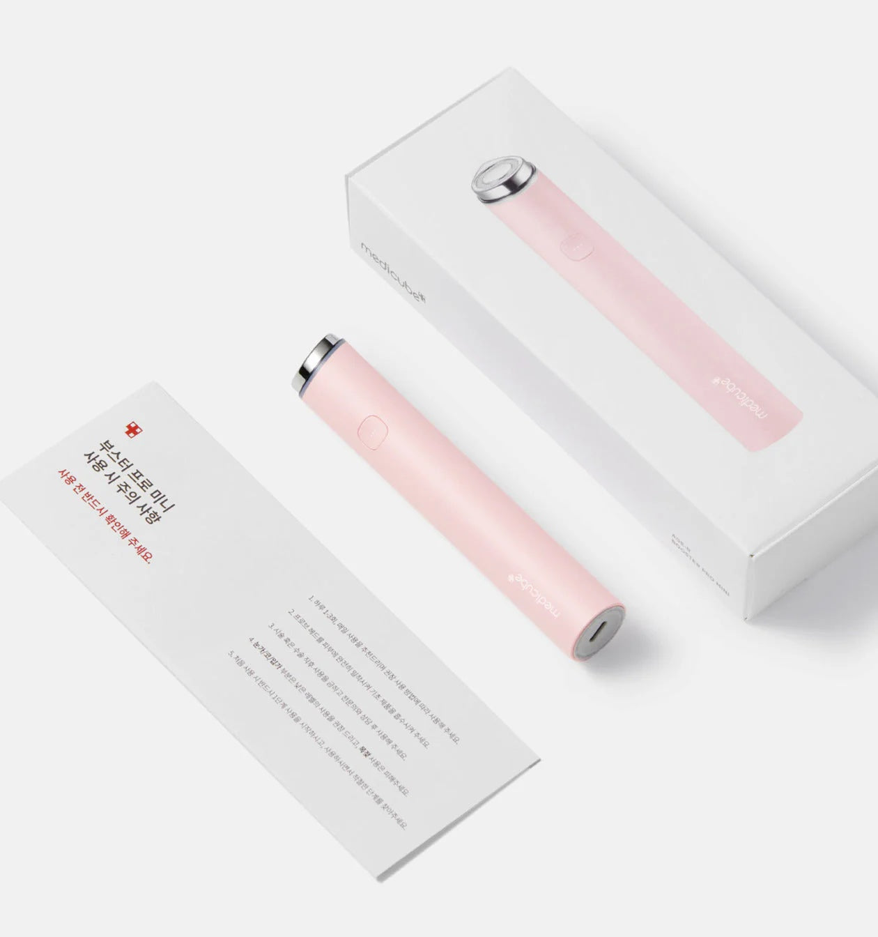 Medicube – Dispositivo AGE-R Booster PRO Mini White – Cuidado Facial Profesional en Casa