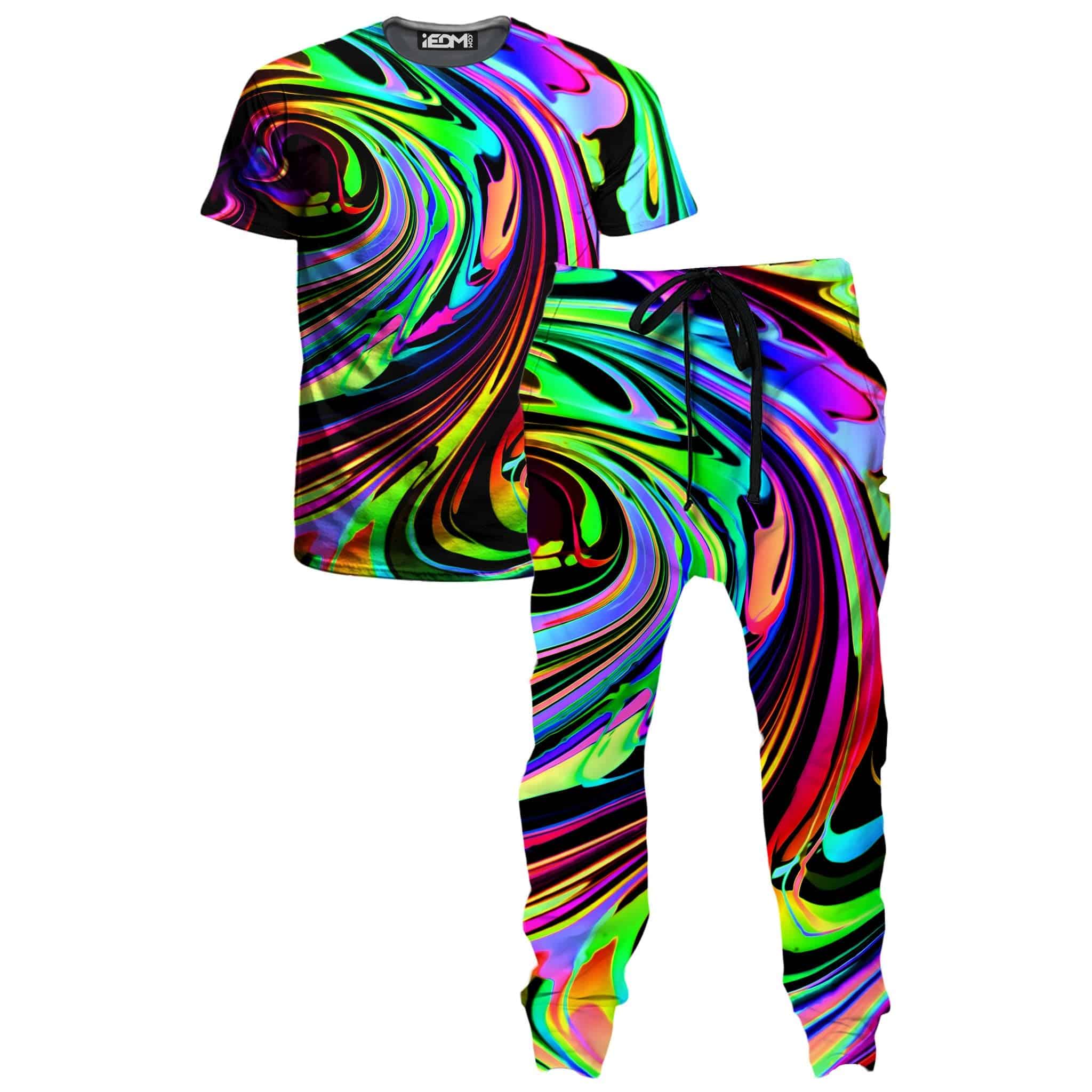Cosmic Swirl T-Shirt and Joggers Combo