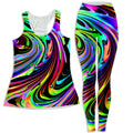 Cosmic Swirl Women's Tank and Leggings Combo