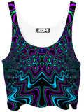 Fractal River Crop Top