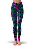 Fractal River Leggings