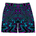 Fractal River Weekend Shorts