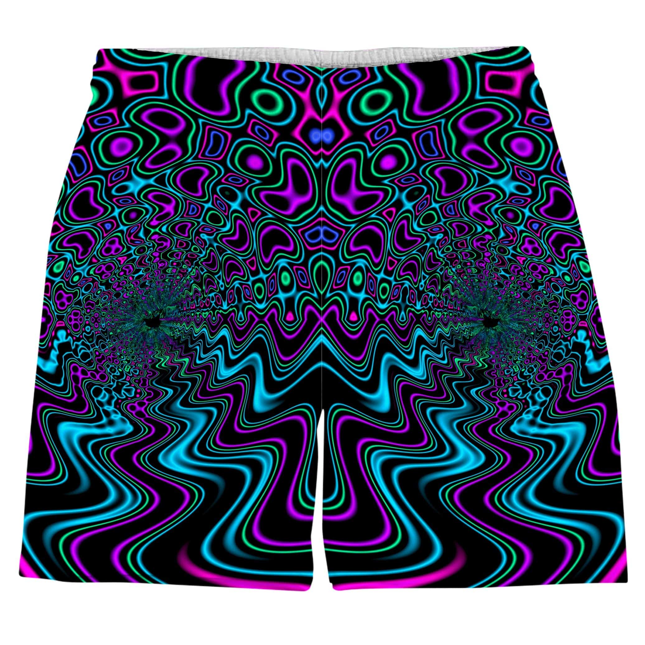 Fractal River Weekend Shorts