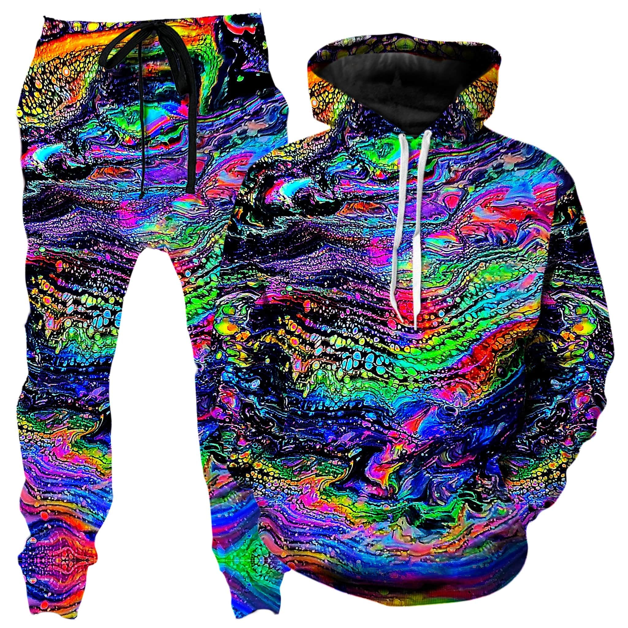 Galactic Drip Hoodie and Joggers Combo