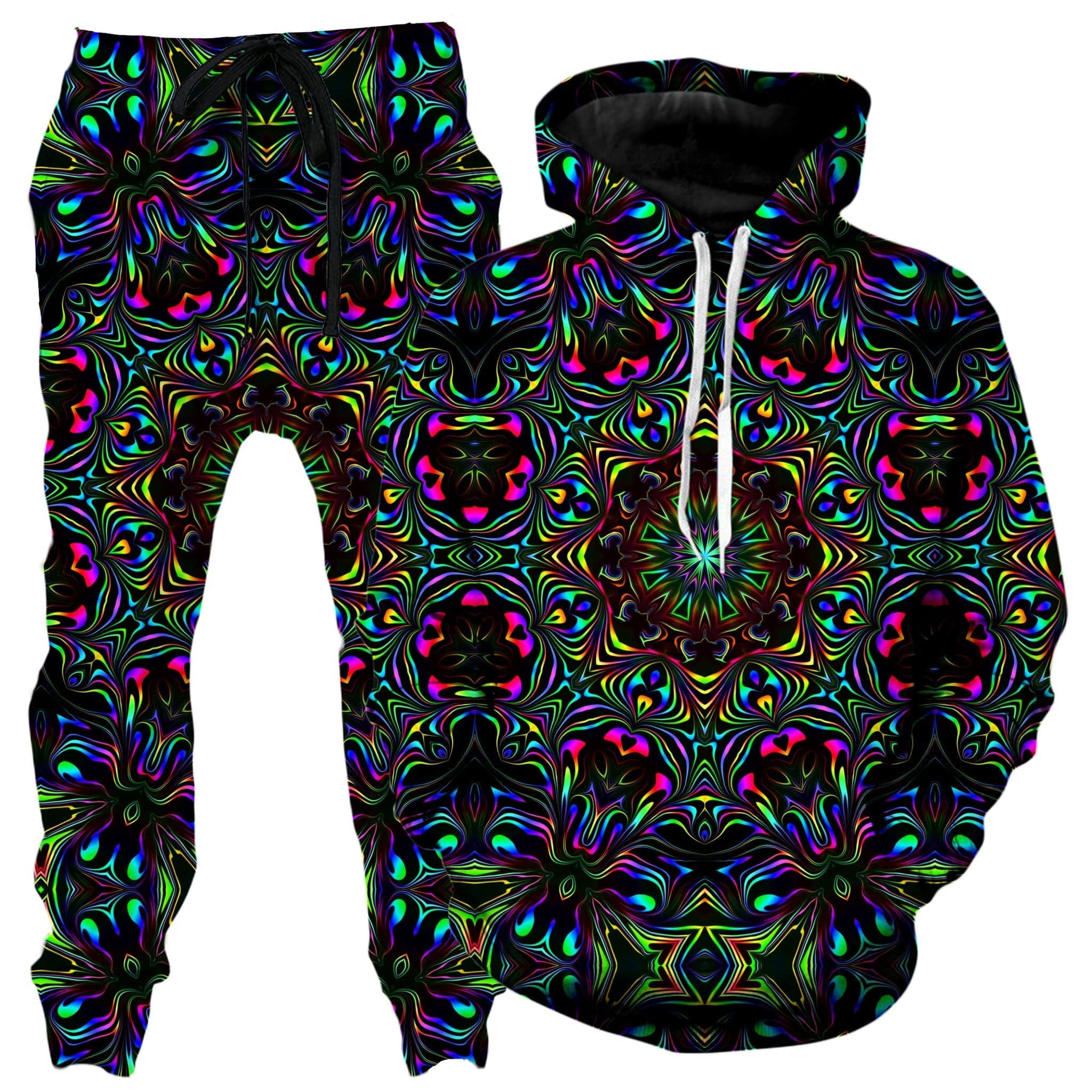 Kaleidoscope Eyes Hoodie and Joggers Combo