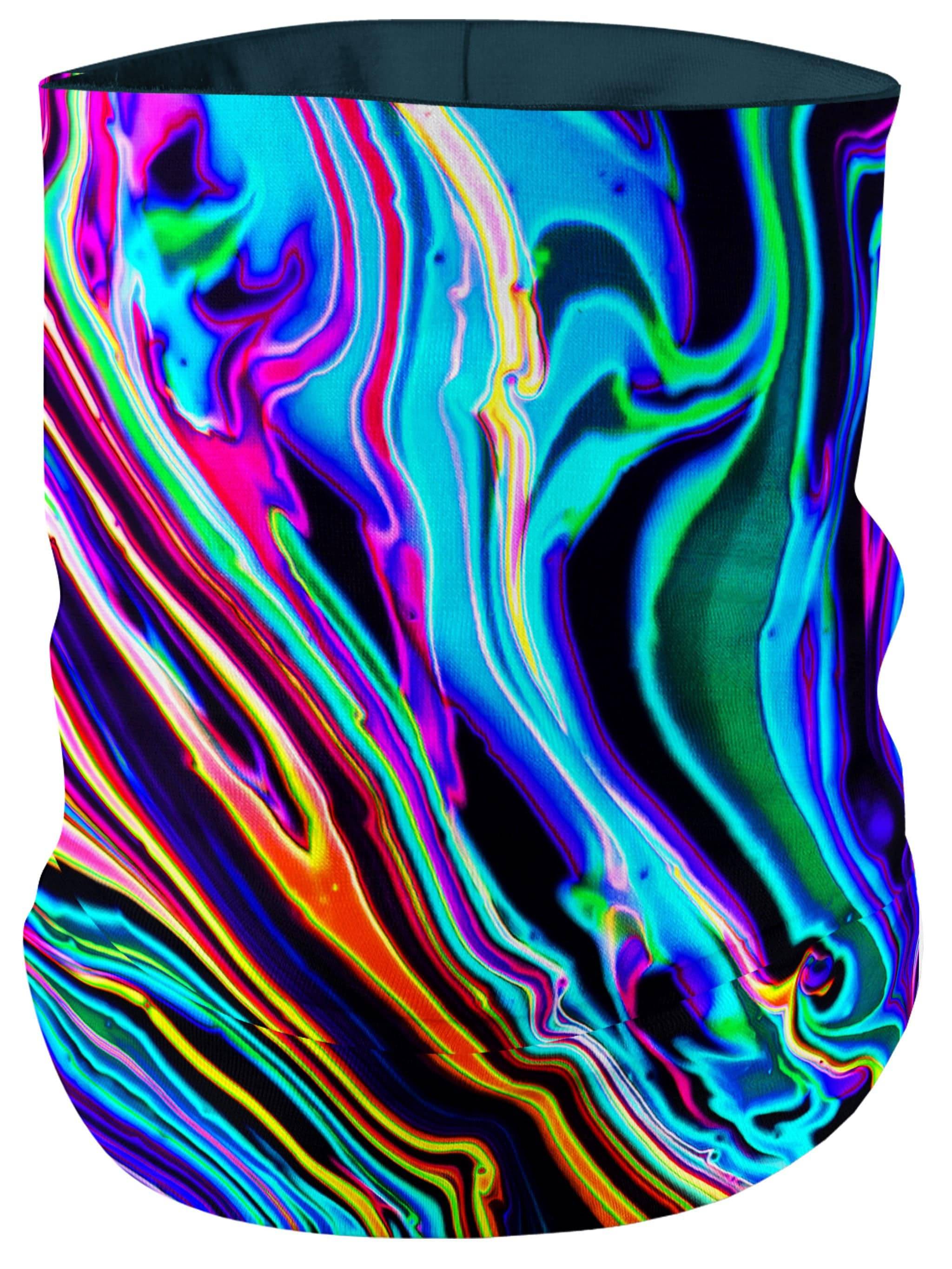 Neon Rift Bandana Mask