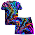 Neon Rift T-Shirt and Shorts Combo