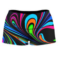 Synesthesia High-Waisted Women's Shorts