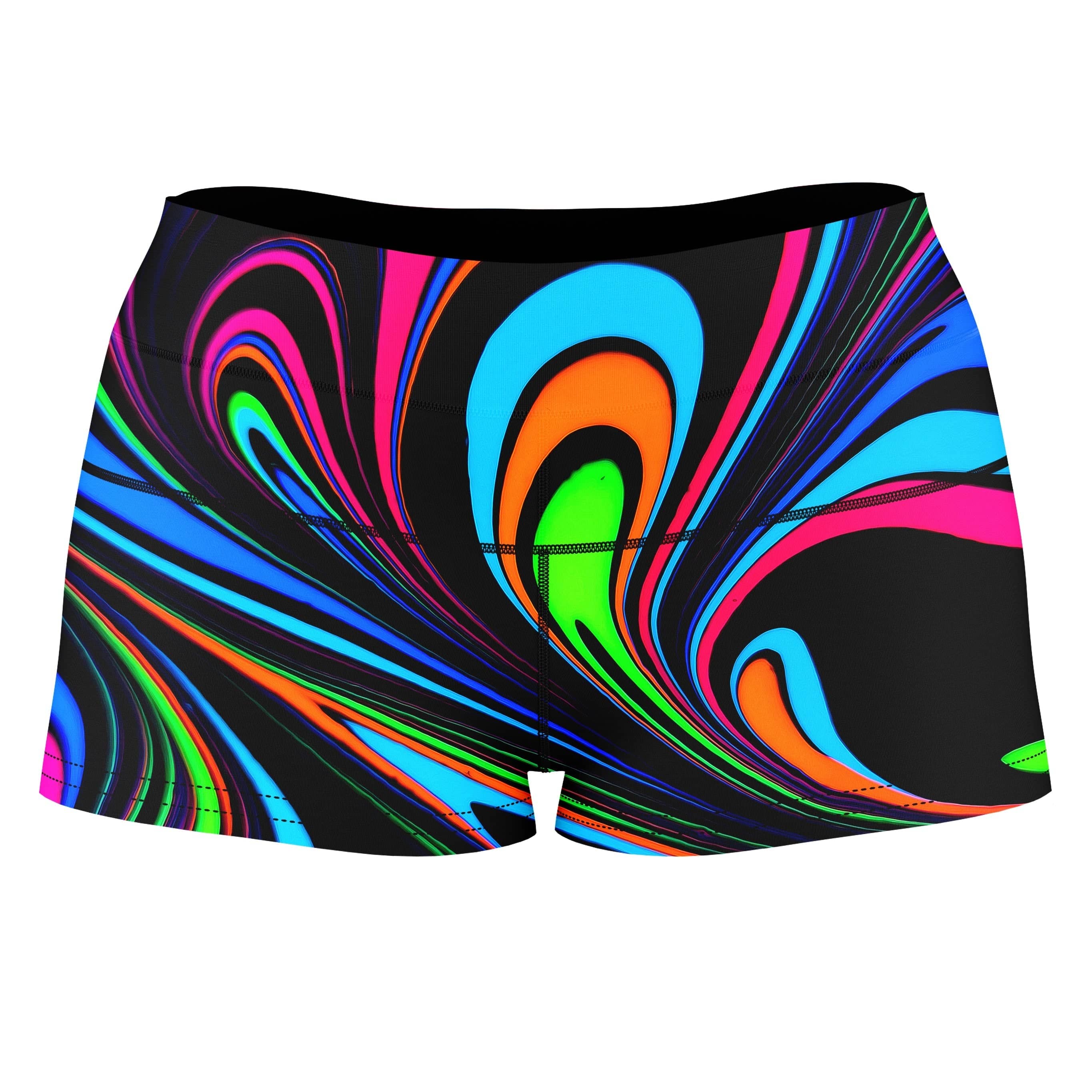 Synesthesia High-Waisted Women's Shorts