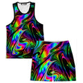 That Glow Flow Men's Tank and Shorts Combo
