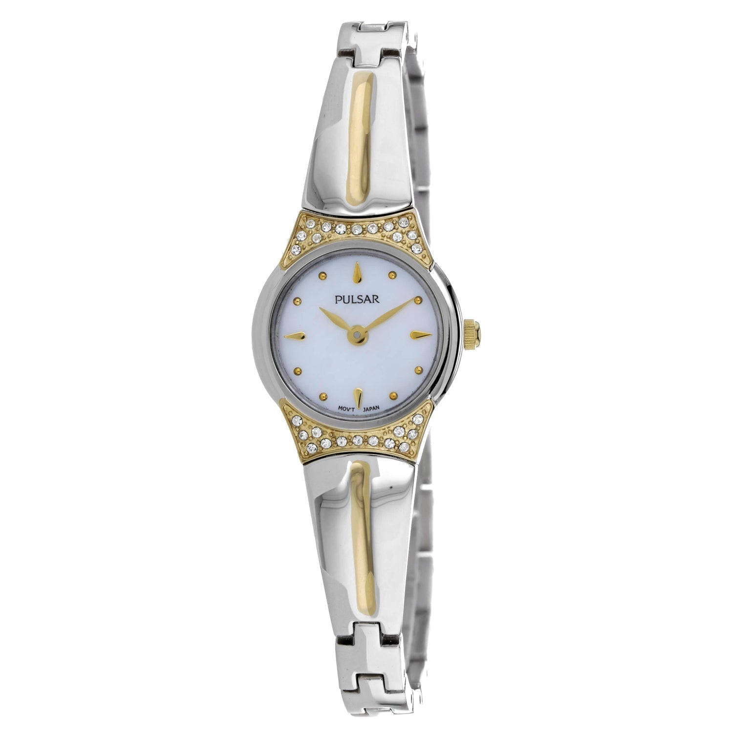 Pulsar Crystal-Set Classic Watch — Silver