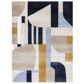Pulse Point Grid Hand Tufted Rug