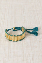 PULSERA ABANICO METALIZADO