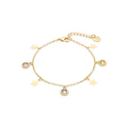 Pulsera acabado en Oro amarillo de 18 Kts
