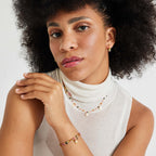 Pulsera acabado oro 18k