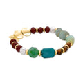 Pulsera acabado oro 18k