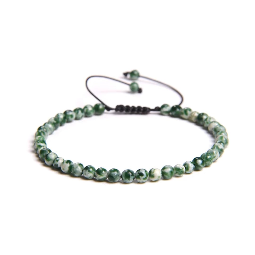 Pulsera Ágata Árbol con Nudo Corredizo