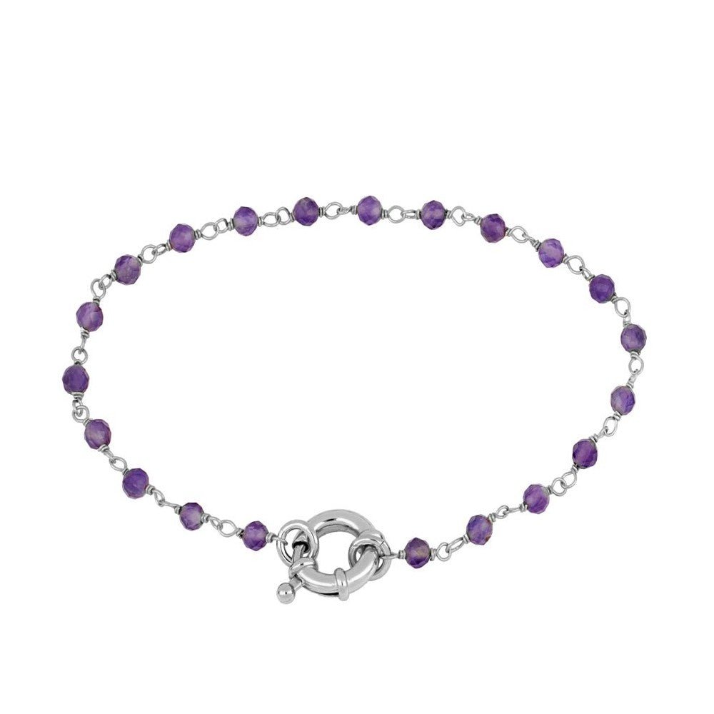 Pulsera 'Beatrice' - Amatista
