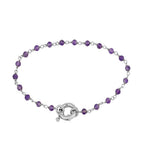 Pulsera 'Beatrice' - Amatista
