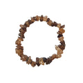 Pulsera chip de Cuarzo Ahumado