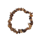 Pulsera chip de Cuarzo Ahumado