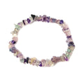Pulsera Chip de Fluorita Arco Iris