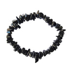 Pulsera Chip de Turmalina Negra